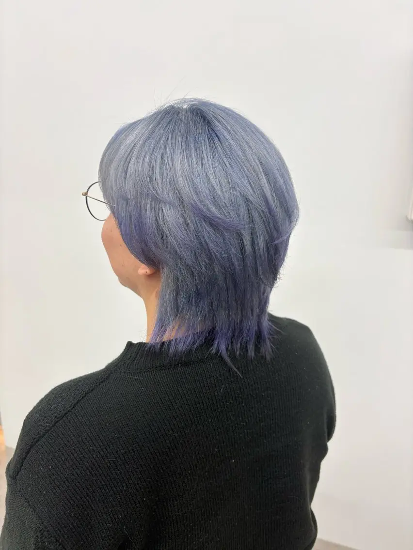 ショート カラー ヘアカラー ☠️地雷ギャル職人⚡ りんのヘアスタイル