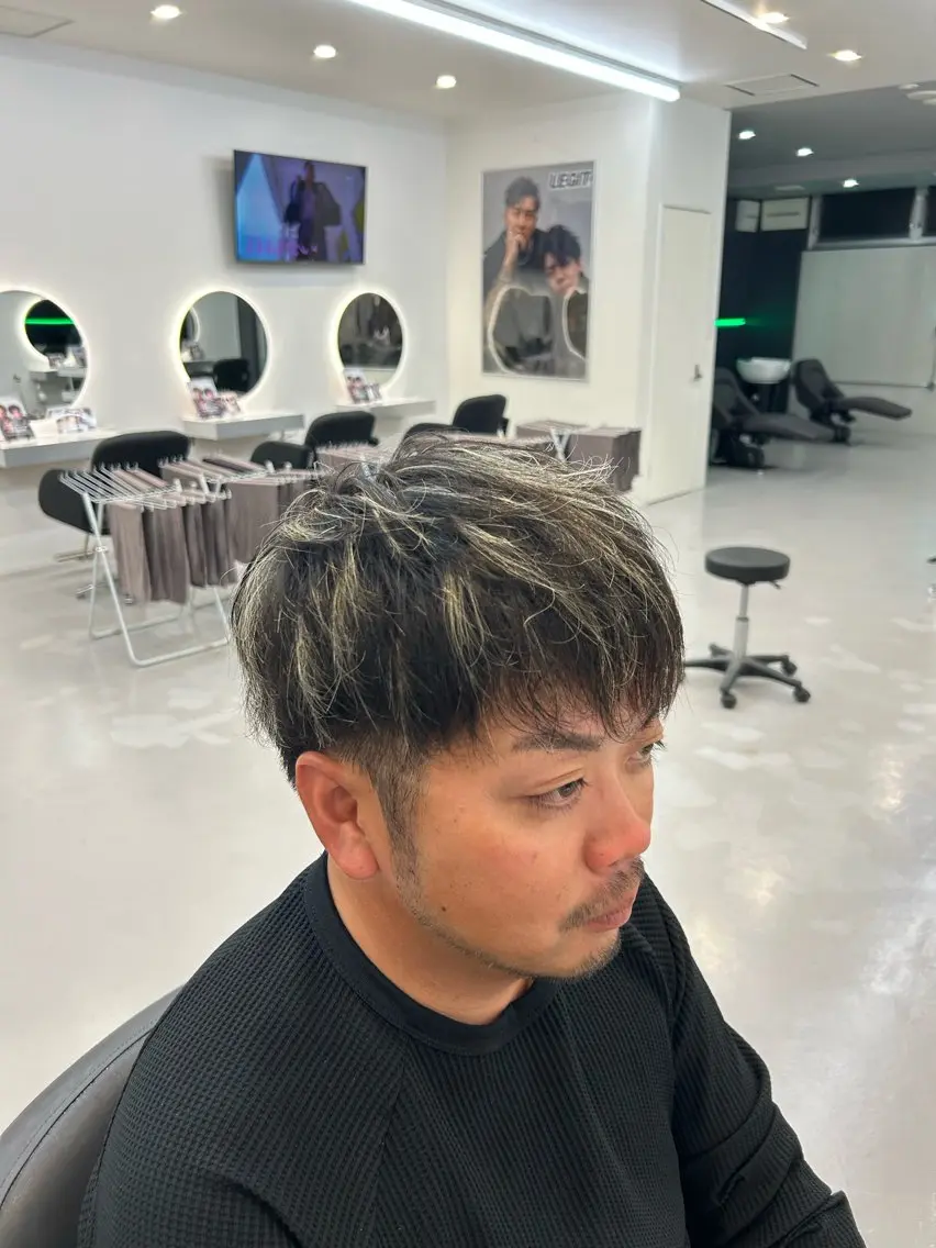 カラー ヘアカラー 西村 琥太郎のヘアスタイル