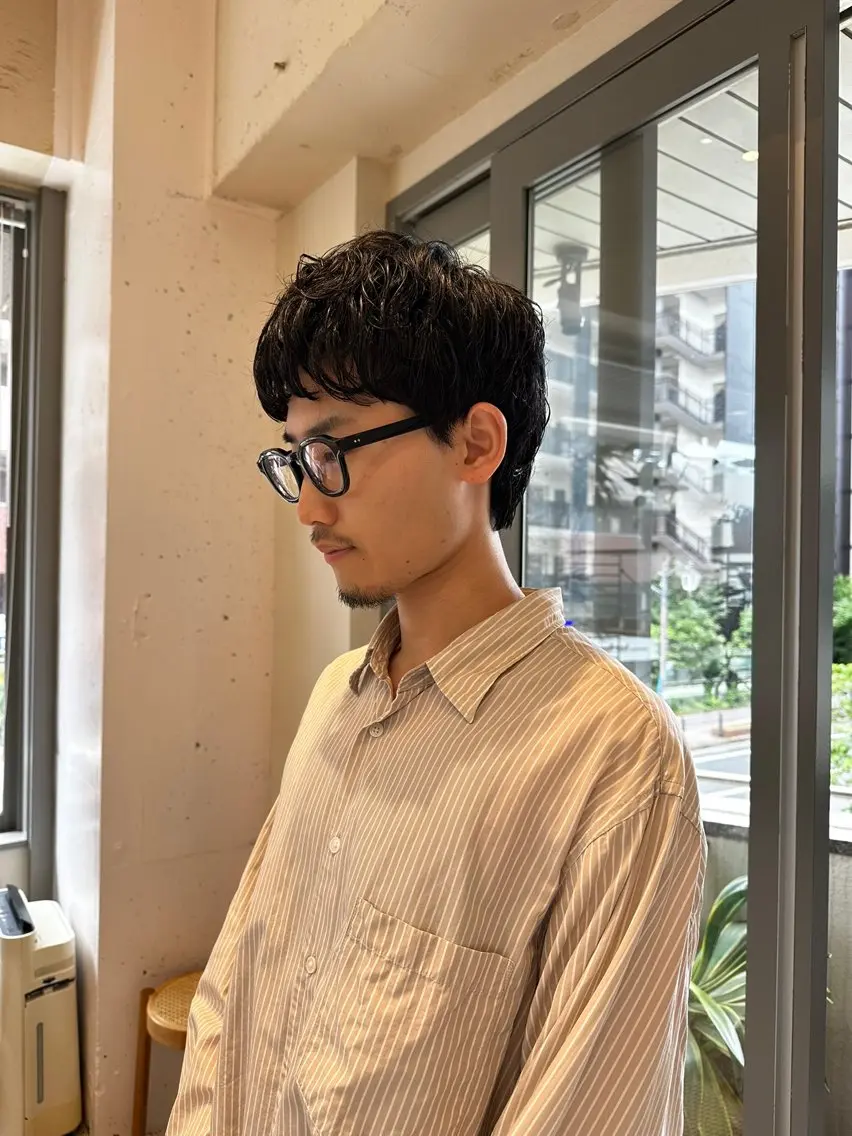 ショート メンズ カット ハマベ イクト FLORENのヘアスタイル