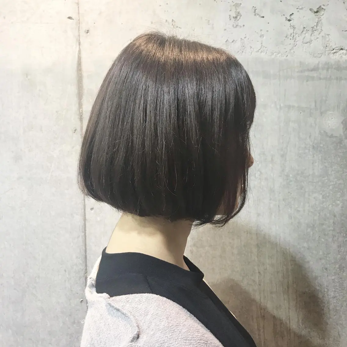 ショート カラー ボブ 暗髪/艶髪/Ono .のヘアスタイル