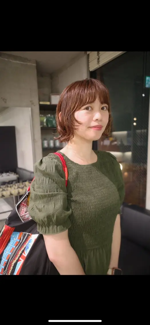 ショート パーマ ボブ 小顔カット カット パーマ 🌿ボブ＆パーマ 太田 カイト🌿のヘアスタイル