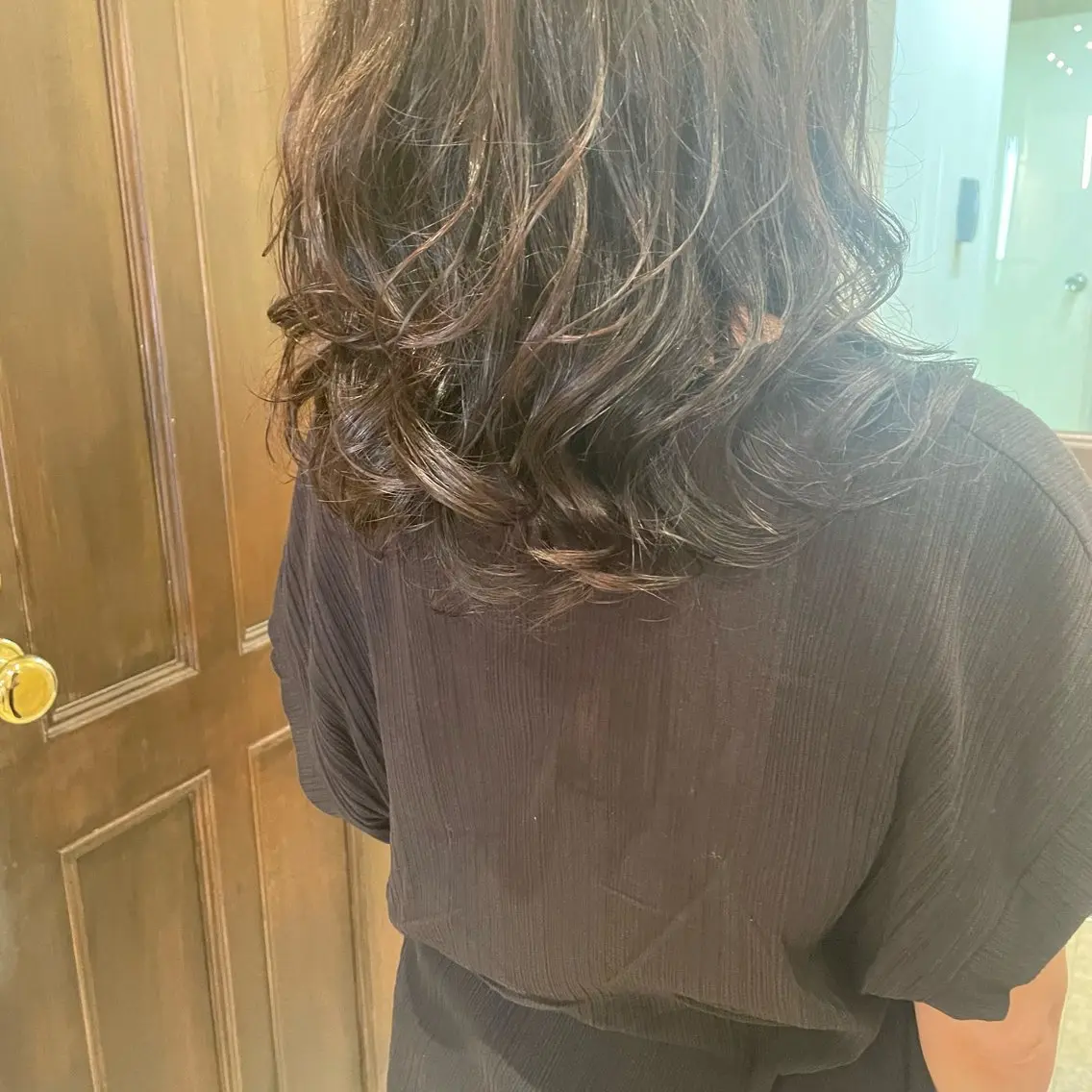 パーマ 髪質改善カラー ベージュ🤎YUMEのヘアスタイル