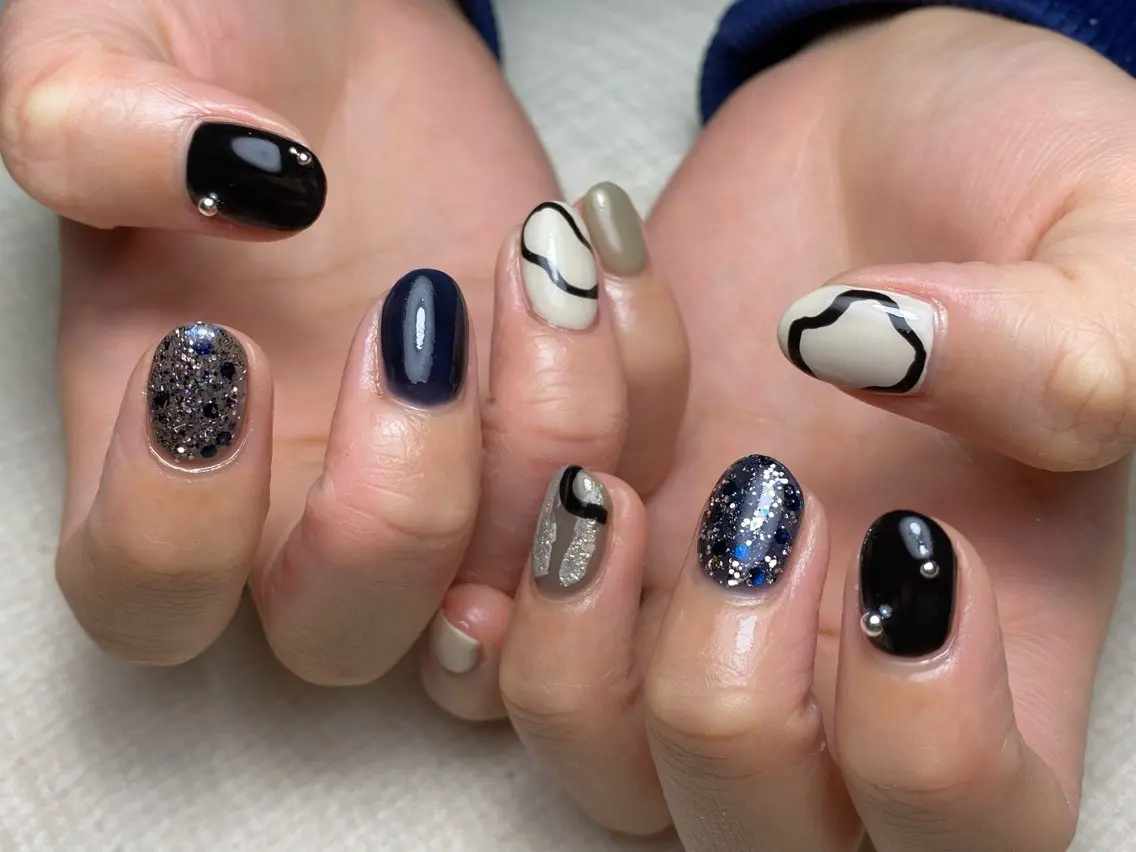 ネイル ハンドネイル atelier moamのネイルデザイン
