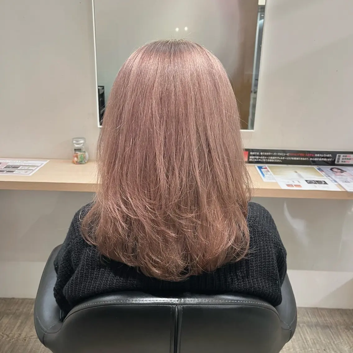 ミディアム カラー 🕊️寺畑陽依 🕊️のヘアスタイル