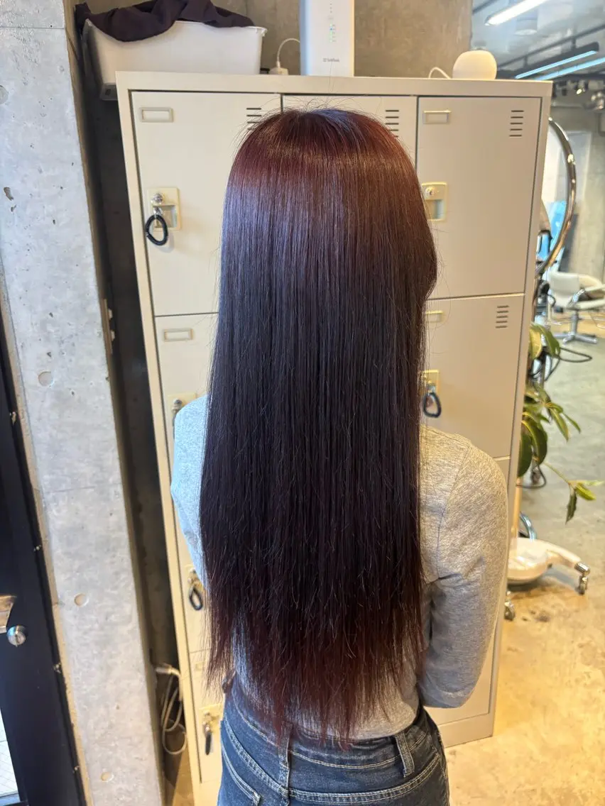 ロング カラー ヘアカラー 榎本 すみれのヘアスタイル