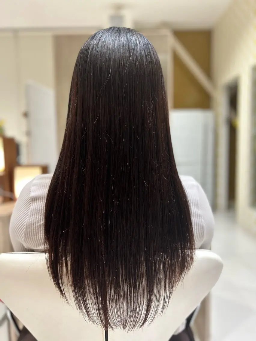 【初回限定】※1日2名💎オーダーメイド矯正で叶うプレミアムストレート💎※低ダメージまで🩵初めてかける方はこちらの写真