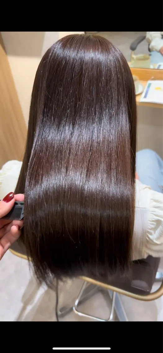 ロング カラー カット ヘアカラー トリートメント ヘッドスパ 長濱 奏のヘアスタイル