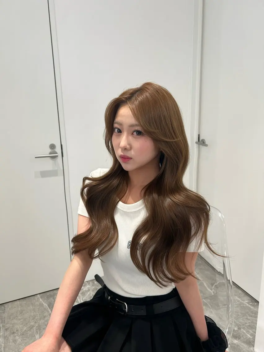 韓国風巻きスタイリングトリートメント付き💞🫶🏻の写真