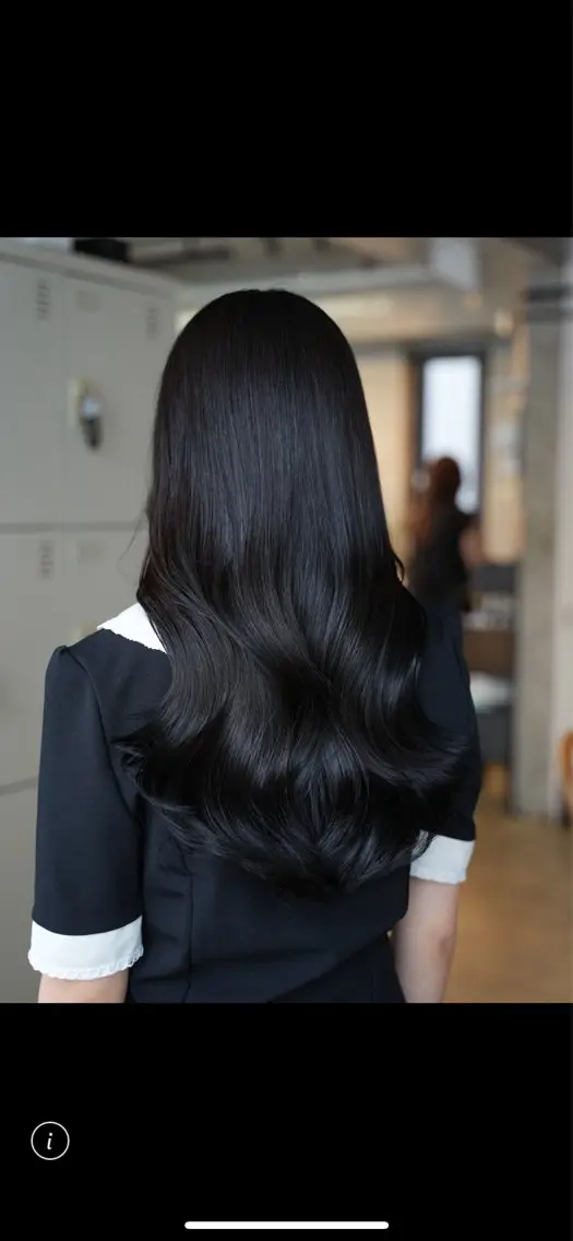 ロング カラー ヘアカラー トリートメント ムツキ/品のある 艶カラー/縮毛矯正のヘアスタイル
