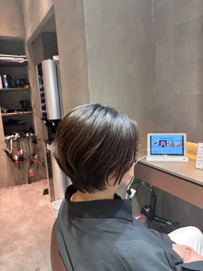 似合わせカットの写真