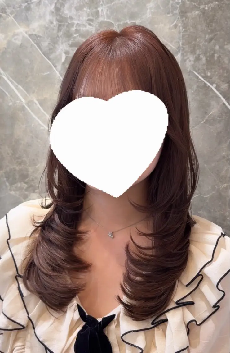 カラー カット ヘアカラー レイヤー透明感カラー ブリーチ🎀オトハのヘアスタイル