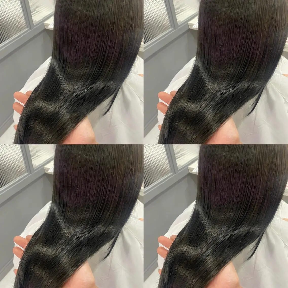 ロング カラー カット ヘアカラー 髪質改善×矯正🫧 韓国ヘアasamiのヘアスタイル