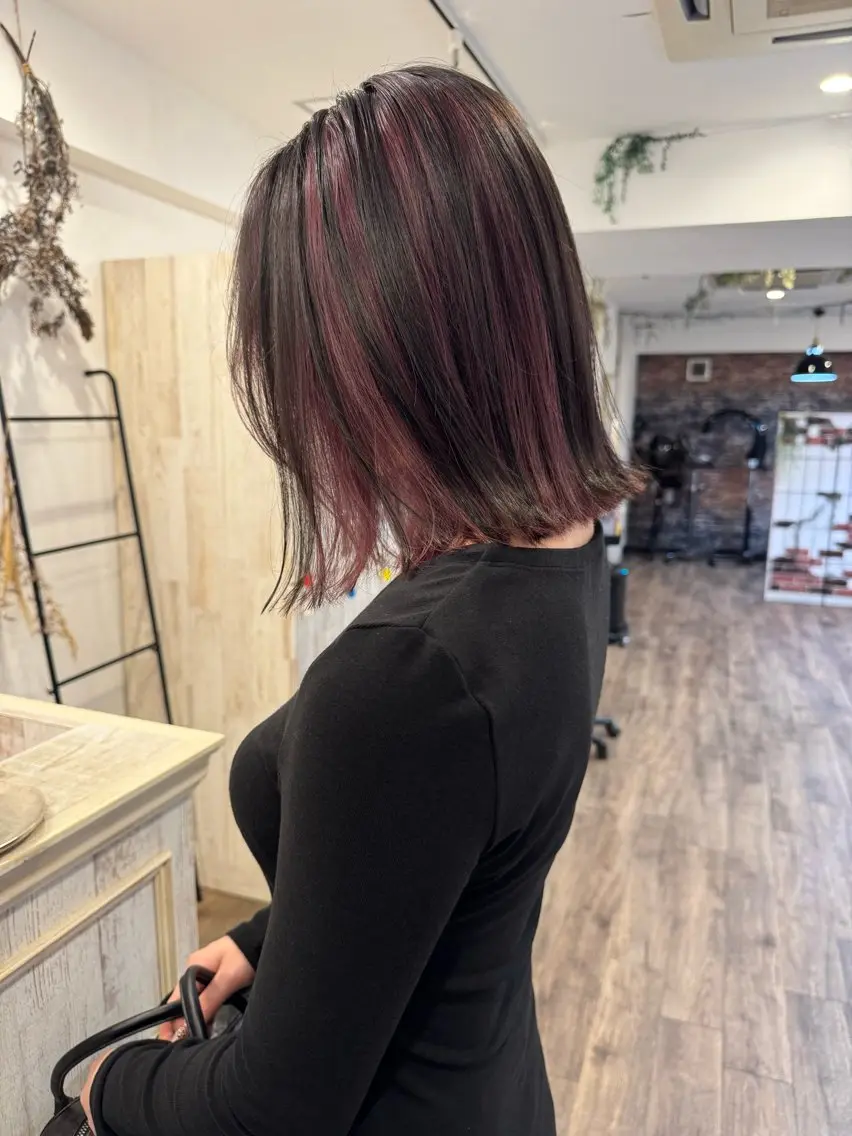 ミディアム カラー ヘアカラー m ā l o.🌷 サカモトマイコのヘアスタイル