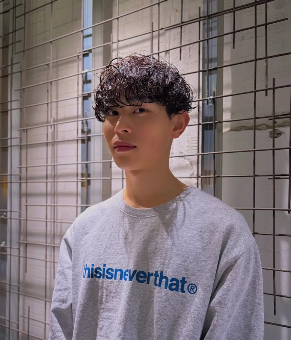 パーマ メンズ メンズパーマ カット パーマ UMM daichi メンズパーマのヘアスタイル