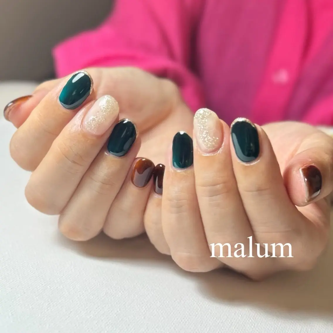 ネイル ハンドネイル malum nailのネイルデザイン