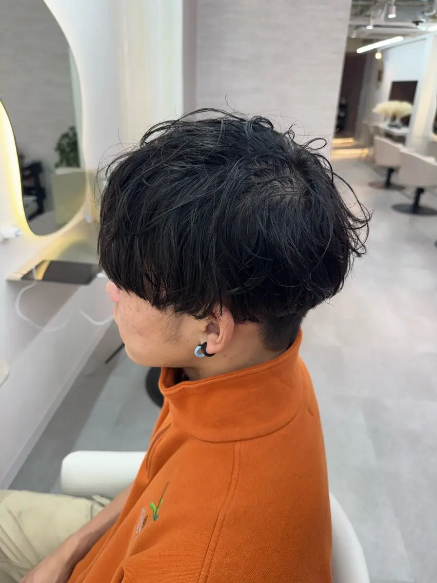 【メンズカット】再現性重視骨格補正カットの写真