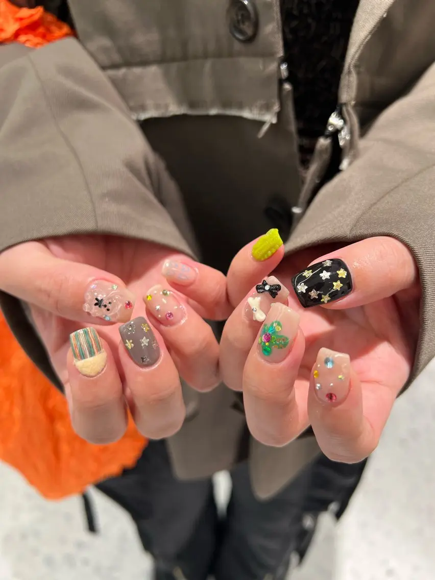 ネイル ハンドネイル 🧁🥕 asukaのネイルデザイン
