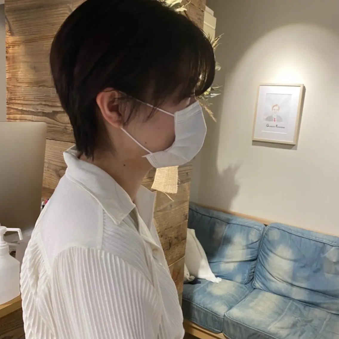 ショート ショートヘア io濱川 遥のヘアスタイル