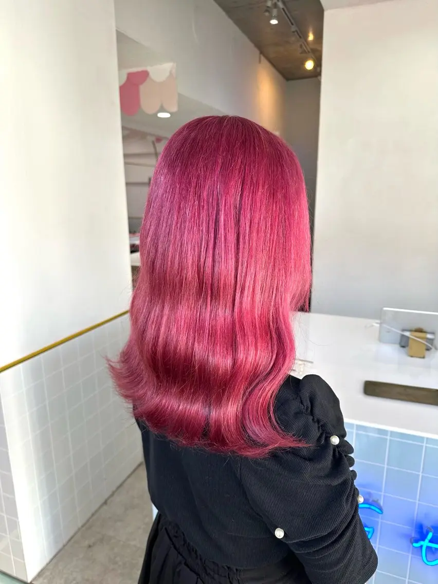 カラー ヘアカラー トリートメント モテ艶🪄ベージュ カラー🧸RUKAのヘアスタイル