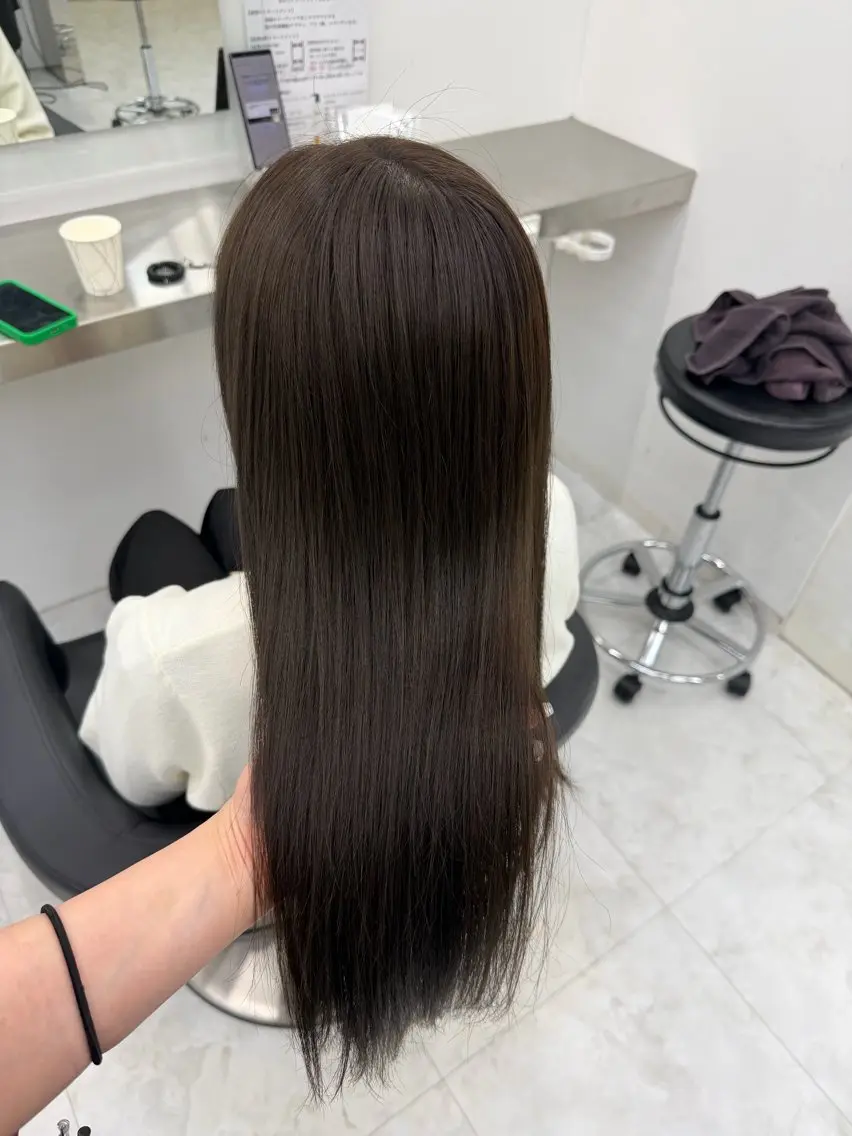 カラー カット ヘアカラー トリートメント 透明感カラー🎀艶髪 Anju/渋谷🎀のヘアスタイル