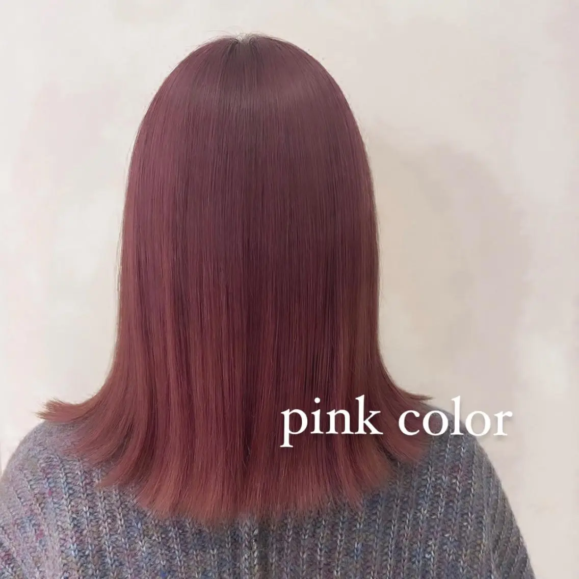 セミロング カラー ヘアカラー トリートメント ボブパーマ 🌷ヨシカワハナコのヘアスタイル