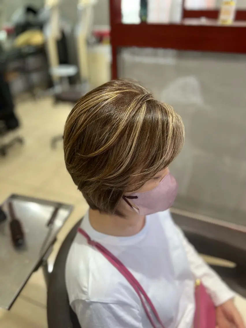 ショート 坂本 優輝のヘアスタイル