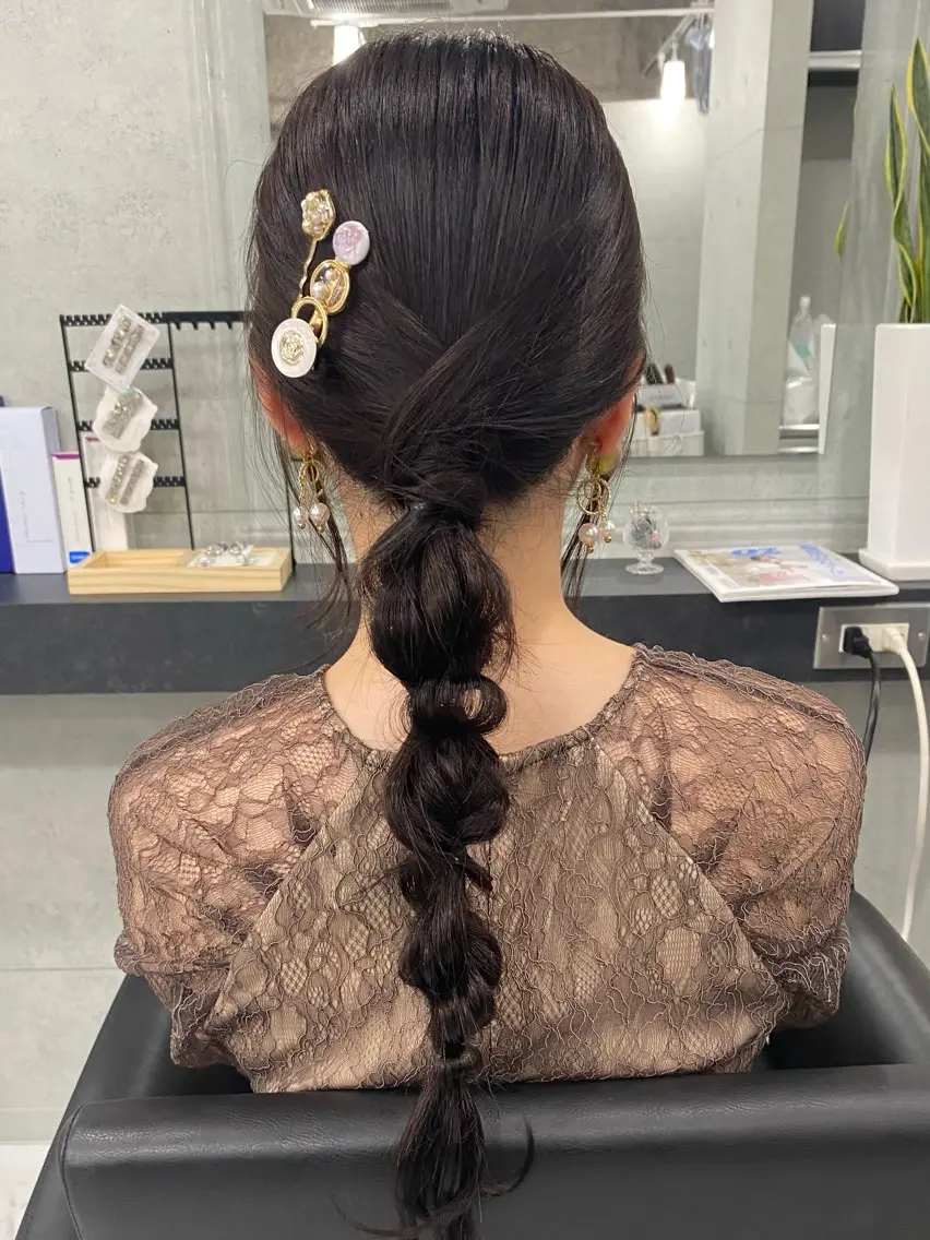 ヘアアレンジ Endearing 🌟銀座のヘアスタイル