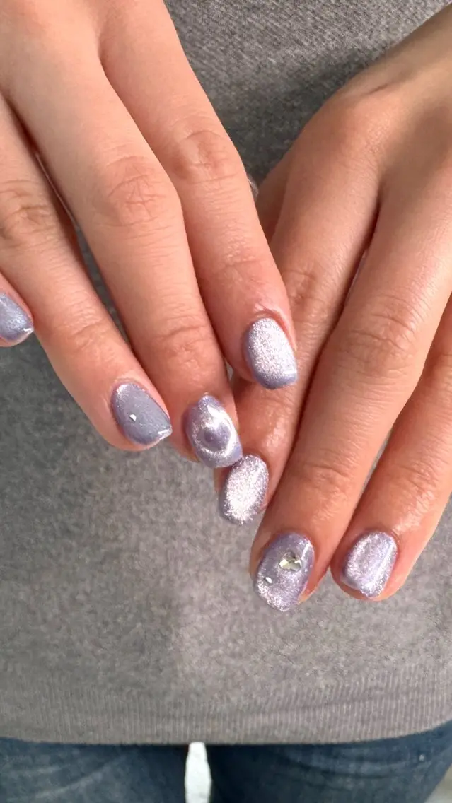 ネイル ハート ハンドネイル pointillé .ayaのネイルデザイン