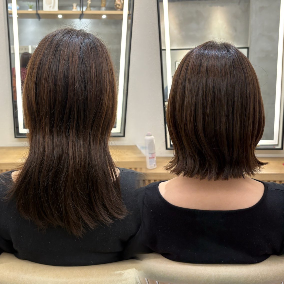 ショート カラー ベージュカラー ブリーチ 透明感カラー ダブルカラー グレージュ レイヤー🍀ボブ 浦和🍓YUIのヘアスタイル