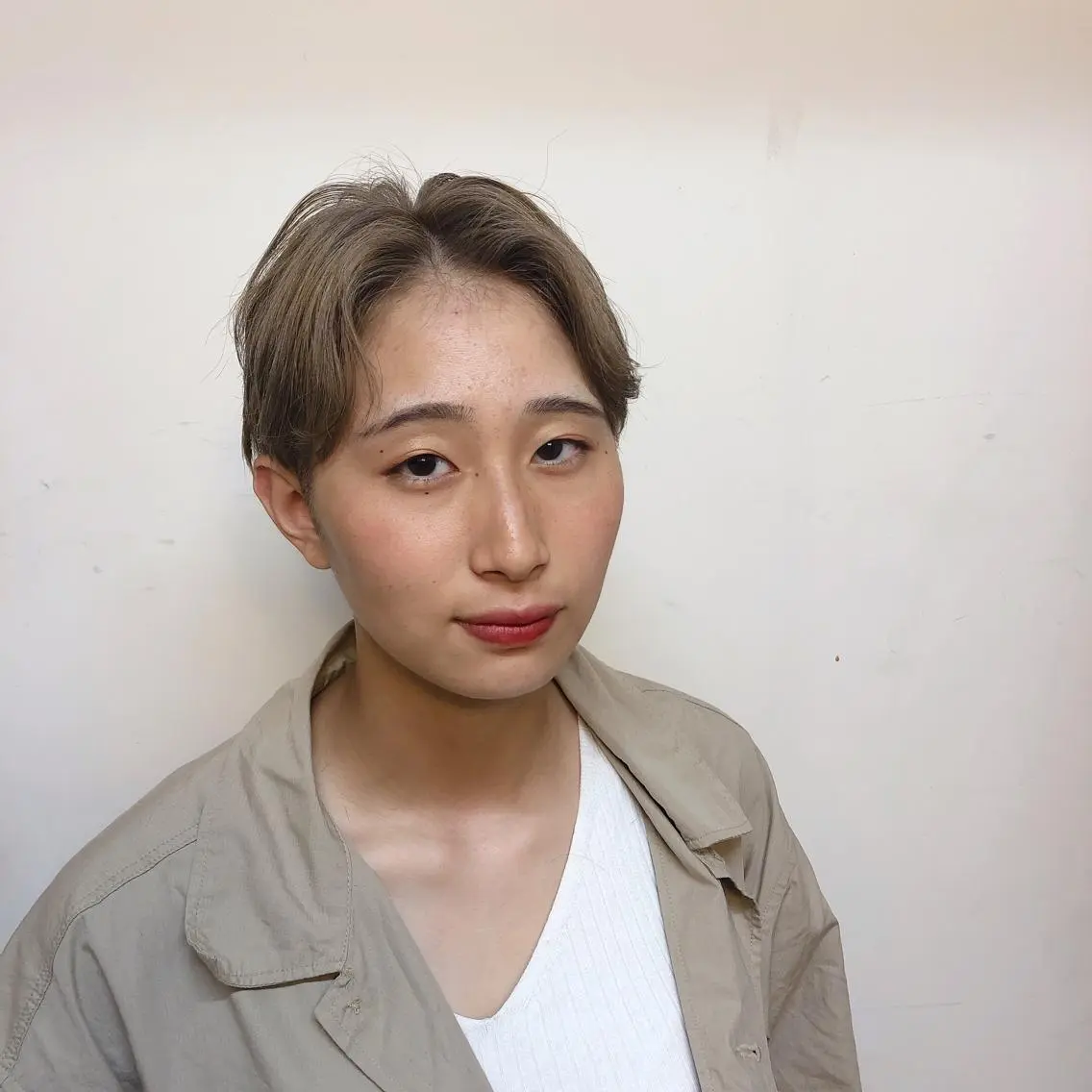 ショート カラー AOI🕊️横浜 メンズ/レイヤーのヘアスタイル