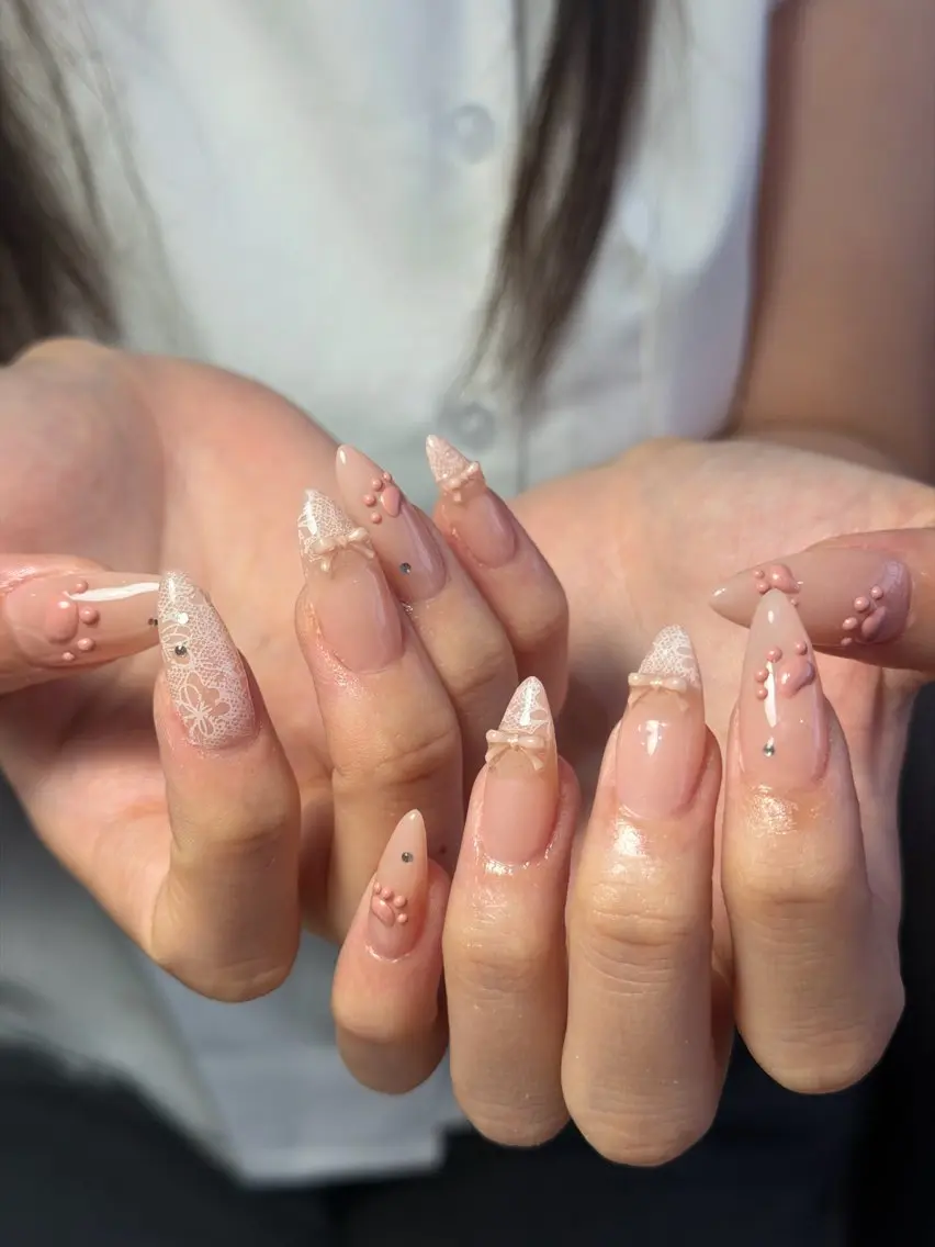 ネイル 韓国ネイル シンプルネイル ワンホンネイル ハンドネイル CoMo Nailのネイルデザイン