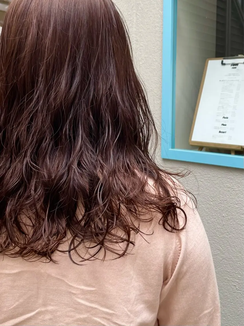 ロング カラー ブラウンカラー ヘアカラー ⭐トレンドカット&カ ラーCocoro🪿のヘアスタイル