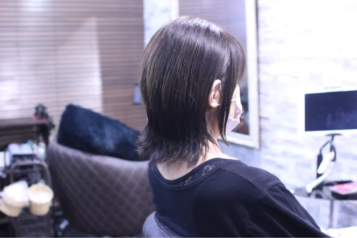 ショート カラー カット ヘアカラー トリートメント 大通り1番出口1分 髪質改善ヴィソップのヘアスタイル