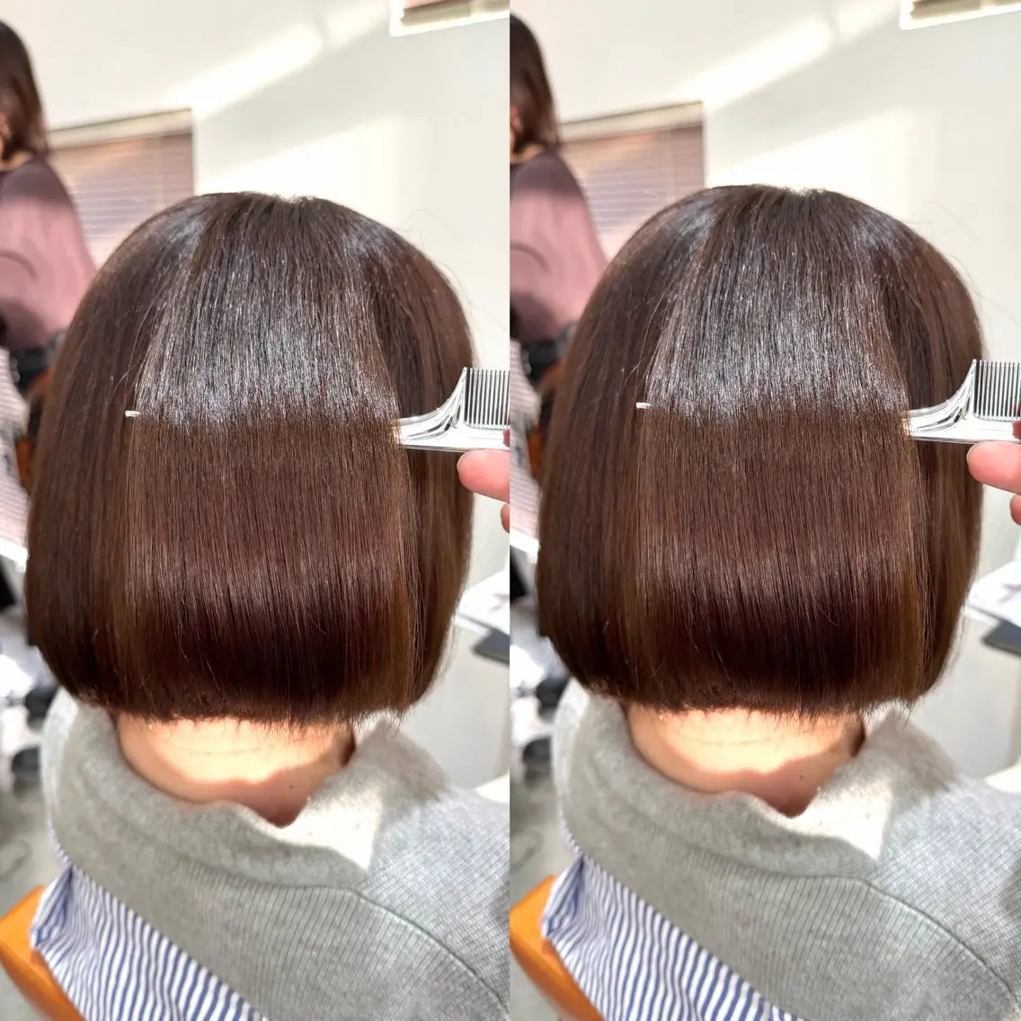 ショート トリートメント ショート/髪質改善 恵比寿/森和輝のヘアスタイル