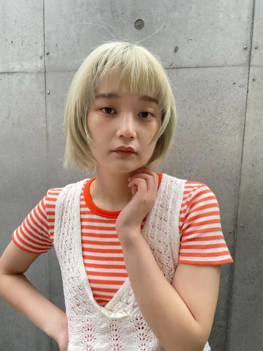 ショート 渋谷ショート、パーマ 美容師vain はるのヘアスタイル