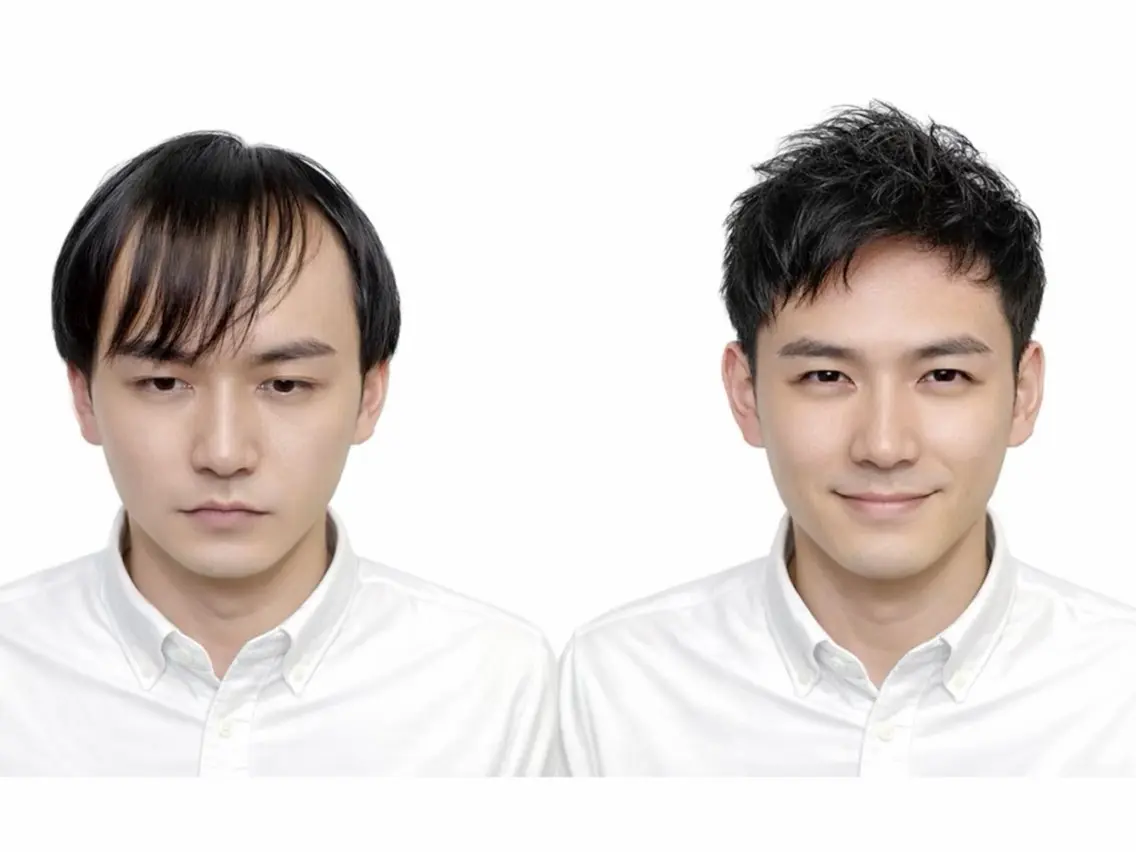 新規【薄毛に悩む男性専門】メンズカット(シャンプーブロー込)SNS用動画、写真撮影ありの写真