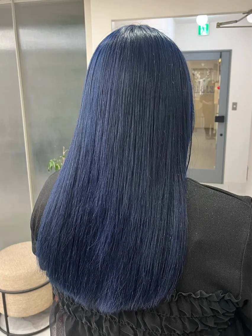 透明感ダブルカラー+カット+トリートメントの写真