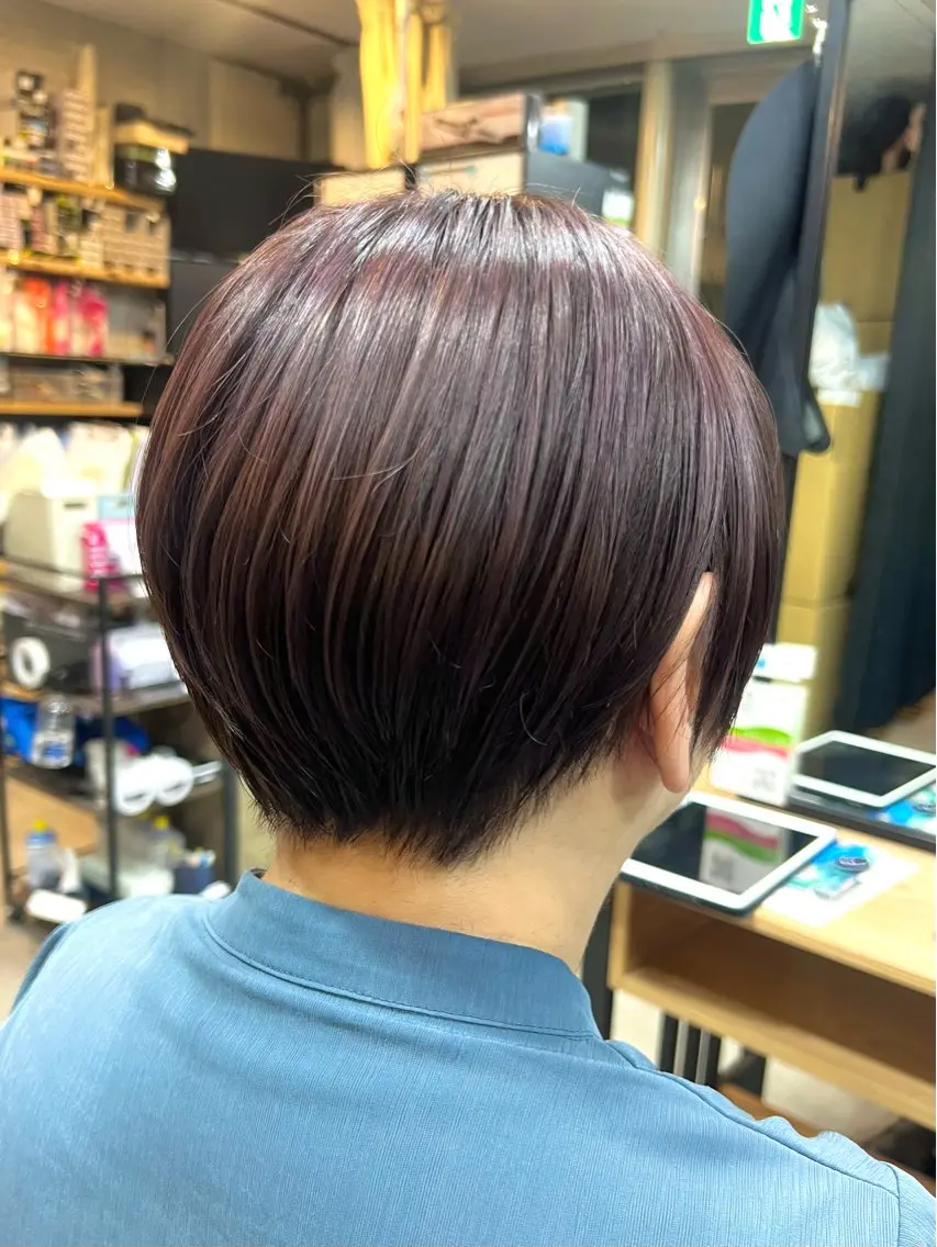 ショート ❤︎peqss❤︎ 菅野  杏実のヘアスタイル