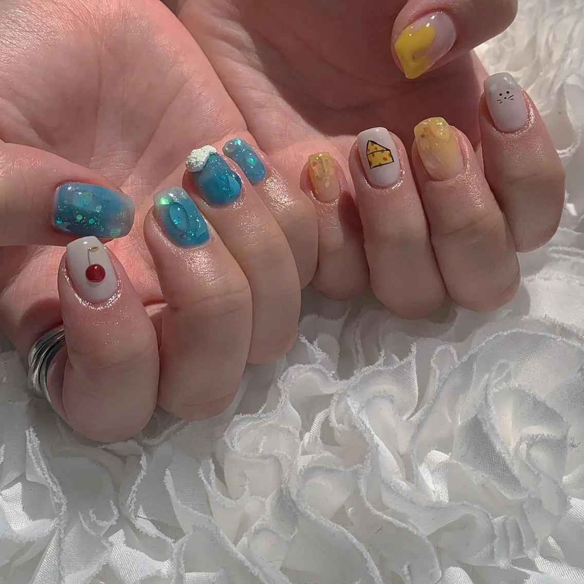 ネイル ハンドネイル ハンドケア lylynail YUUKAのネイルデザイン