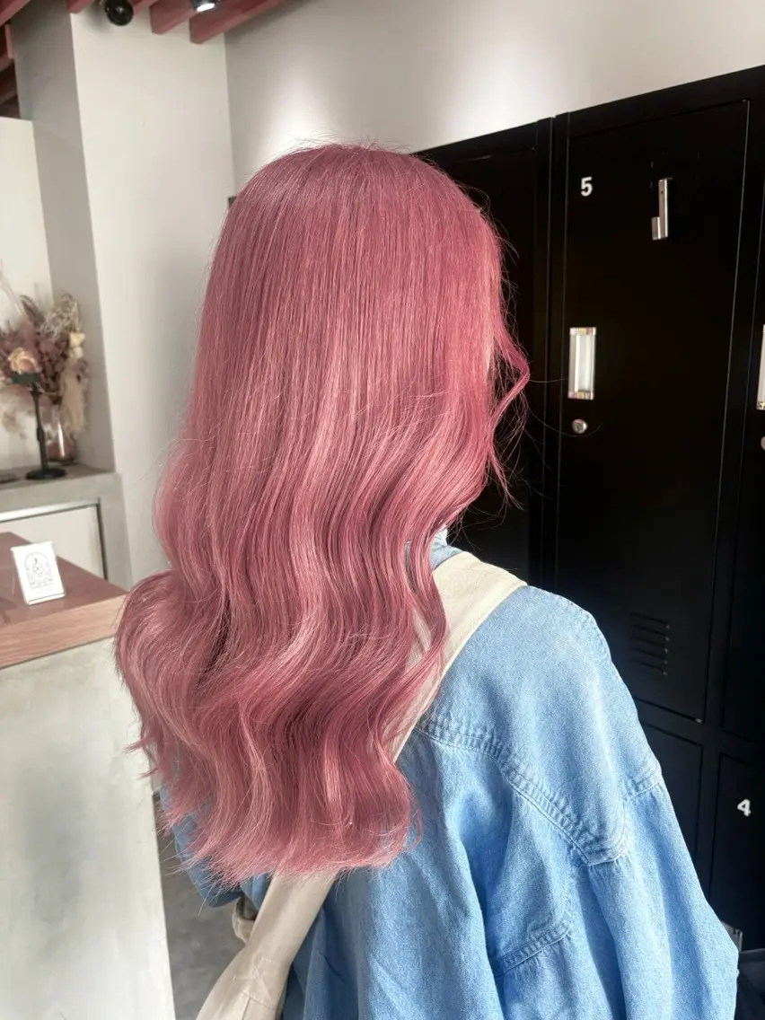 ロング カラー ヘアカラー ハイトーン/アレンジ 🎀アオイ🎀のヘアスタイル