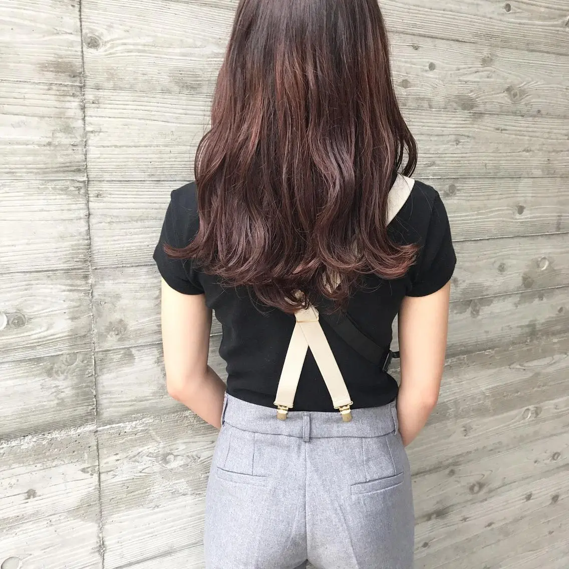 カラー クニモトハルナ ボブ/柔らかカラーのヘアスタイル