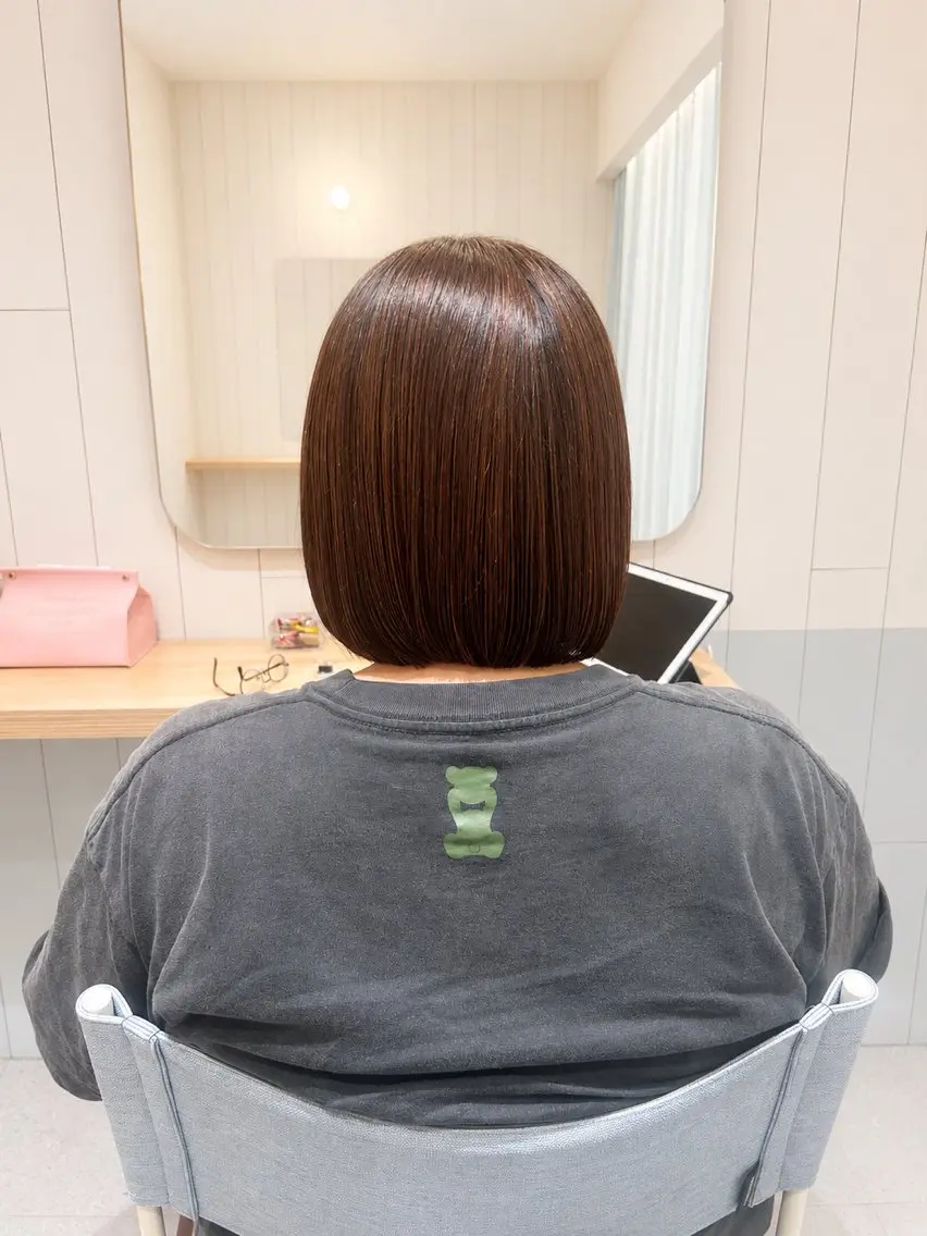 ミディアム ショート✂︎ボブ/ /小駒杏花のヘアスタイル