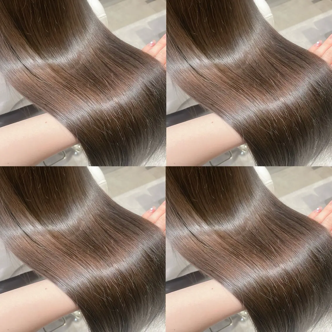 セミロング カラー 透明感×韓国ヘア 🇰🇷きららのヘアスタイル