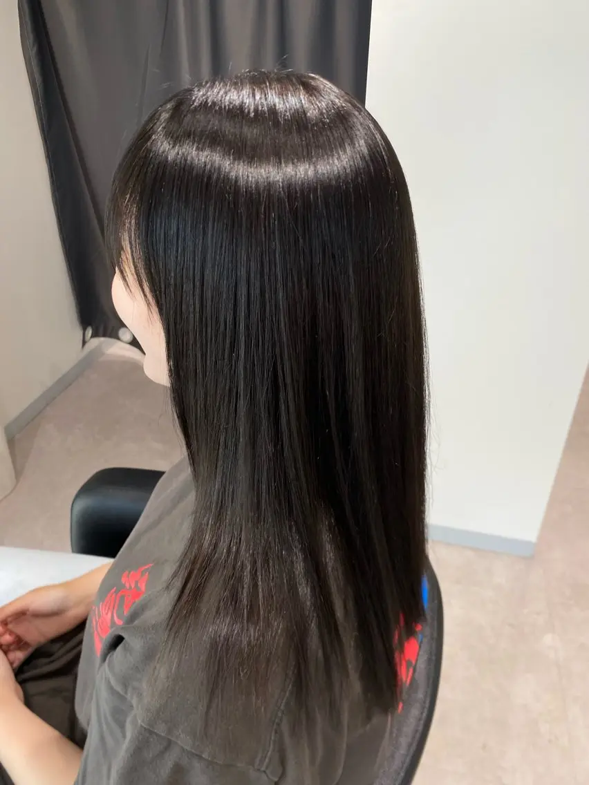 ロング 縮毛矯正 iroha/ n.w.h🎀のヘアスタイル
