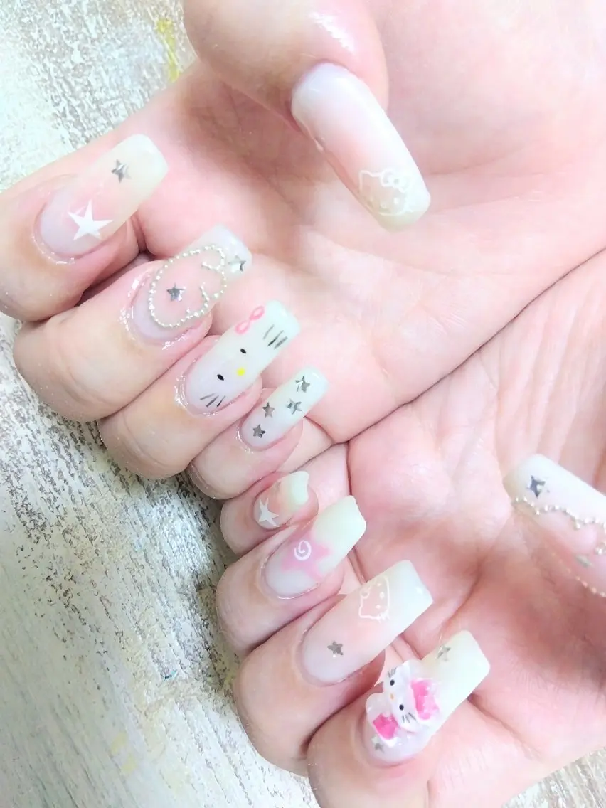 ネイル 持ち込み NailSalon Ne-Neのネイルデザイン
