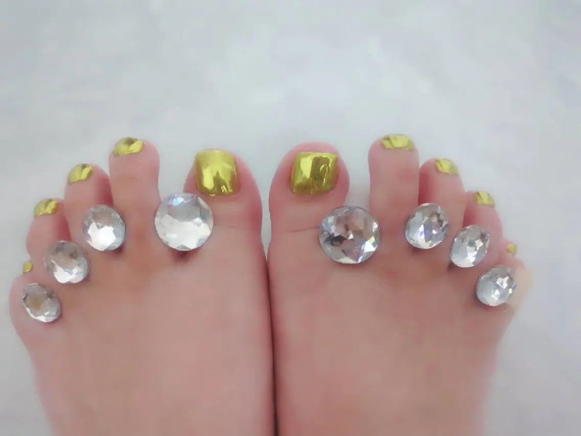 ネイル フットネイル ミラーネイル ハンドネイル フットネイル nail  lounge Sのネイルデザイン