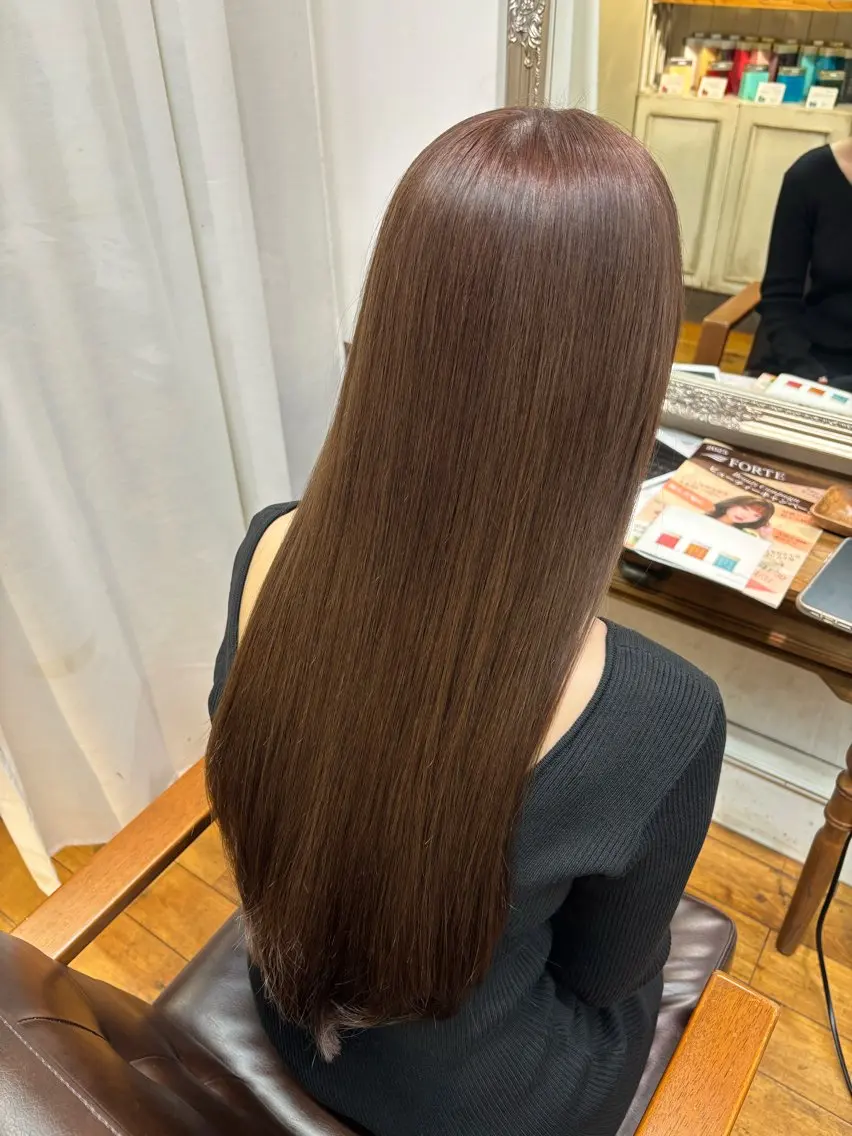ロング 髪質改善カラー✨ るな🕊🫧のヘアスタイル