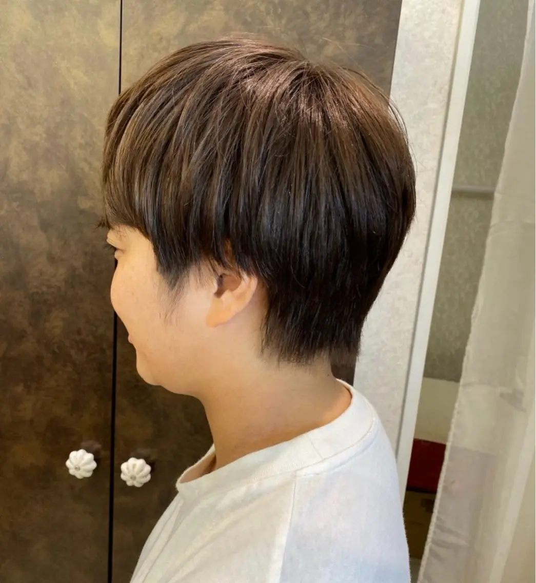 ショート カラー ママ美容師 Tsuchiyaのヘアスタイル