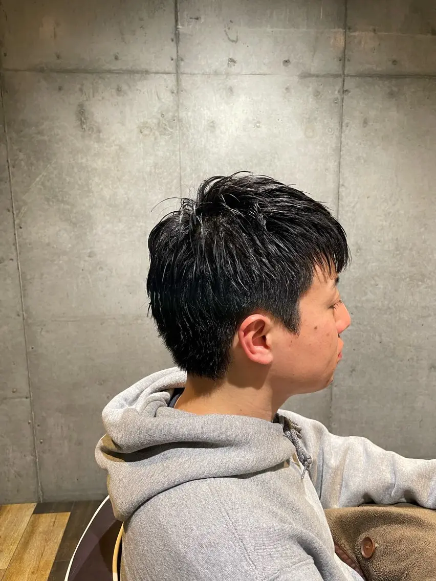 メンズ メンズショート 大 場のヘアスタイル