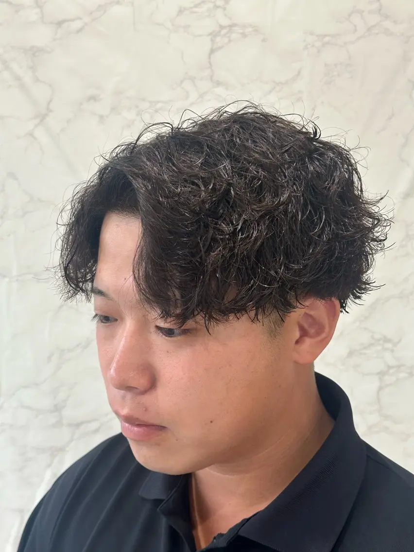 ショート パーマ 福本 ルミのヘアスタイル